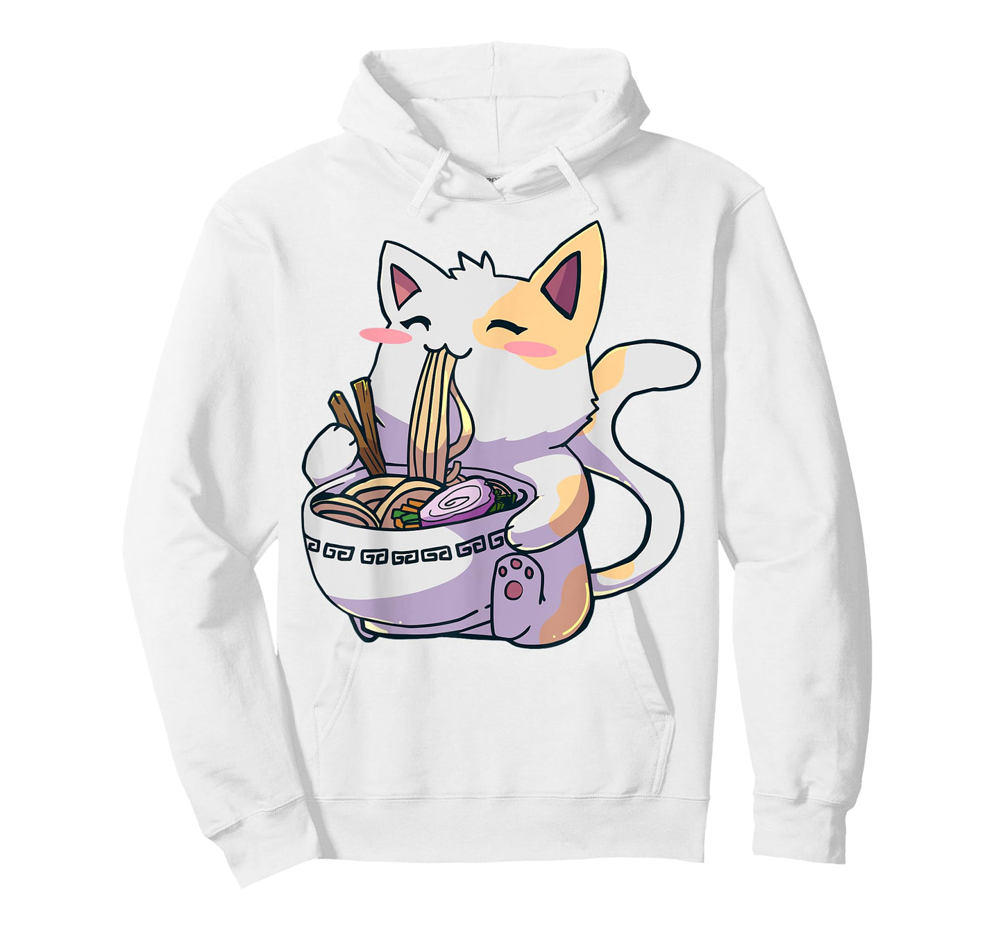 Ramen Cat Kawaii Anime Tee Japanese Gift T-Shirt