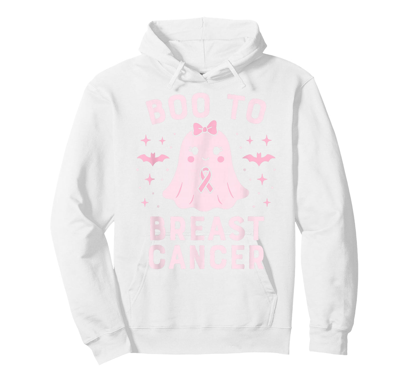 Boo to Breast Cancer Halloween Pink Ghost Awareness T-Shirt