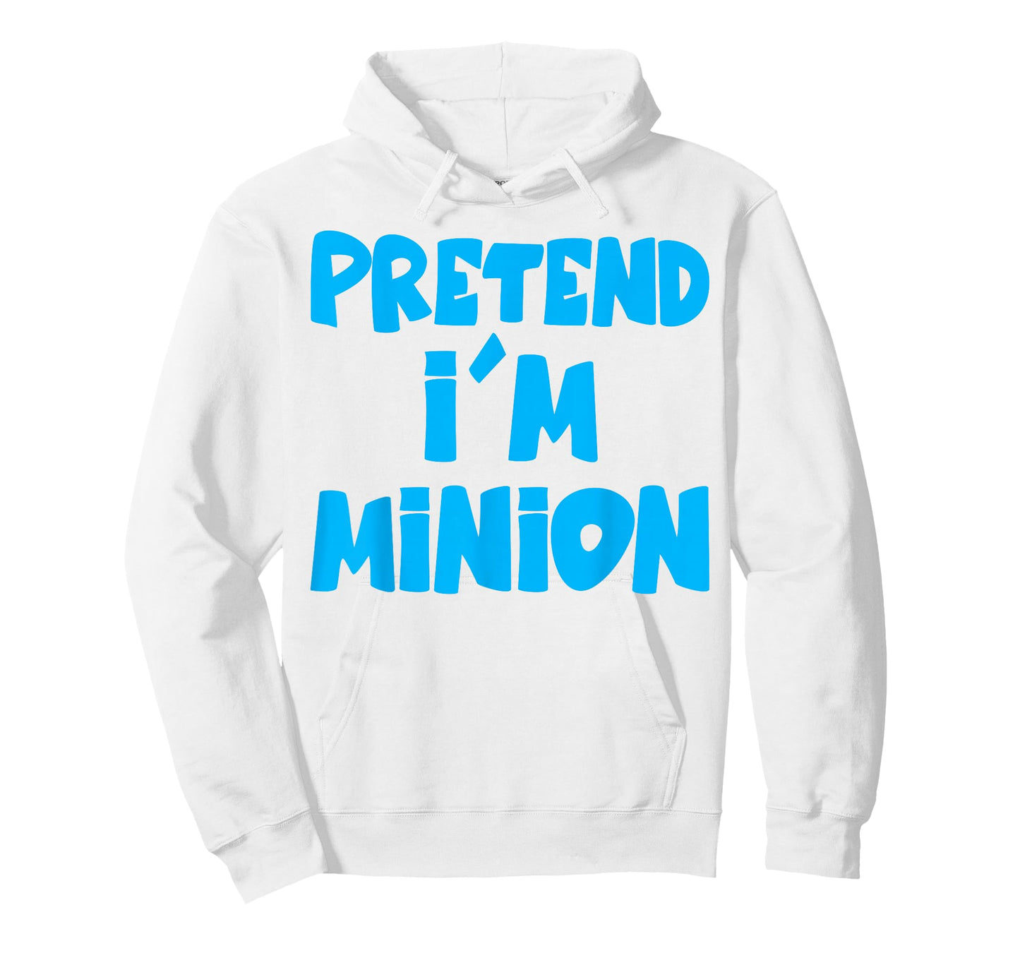 Pretend I'm Minion Costume Family Lazy Easy Halloween T-Shirt
