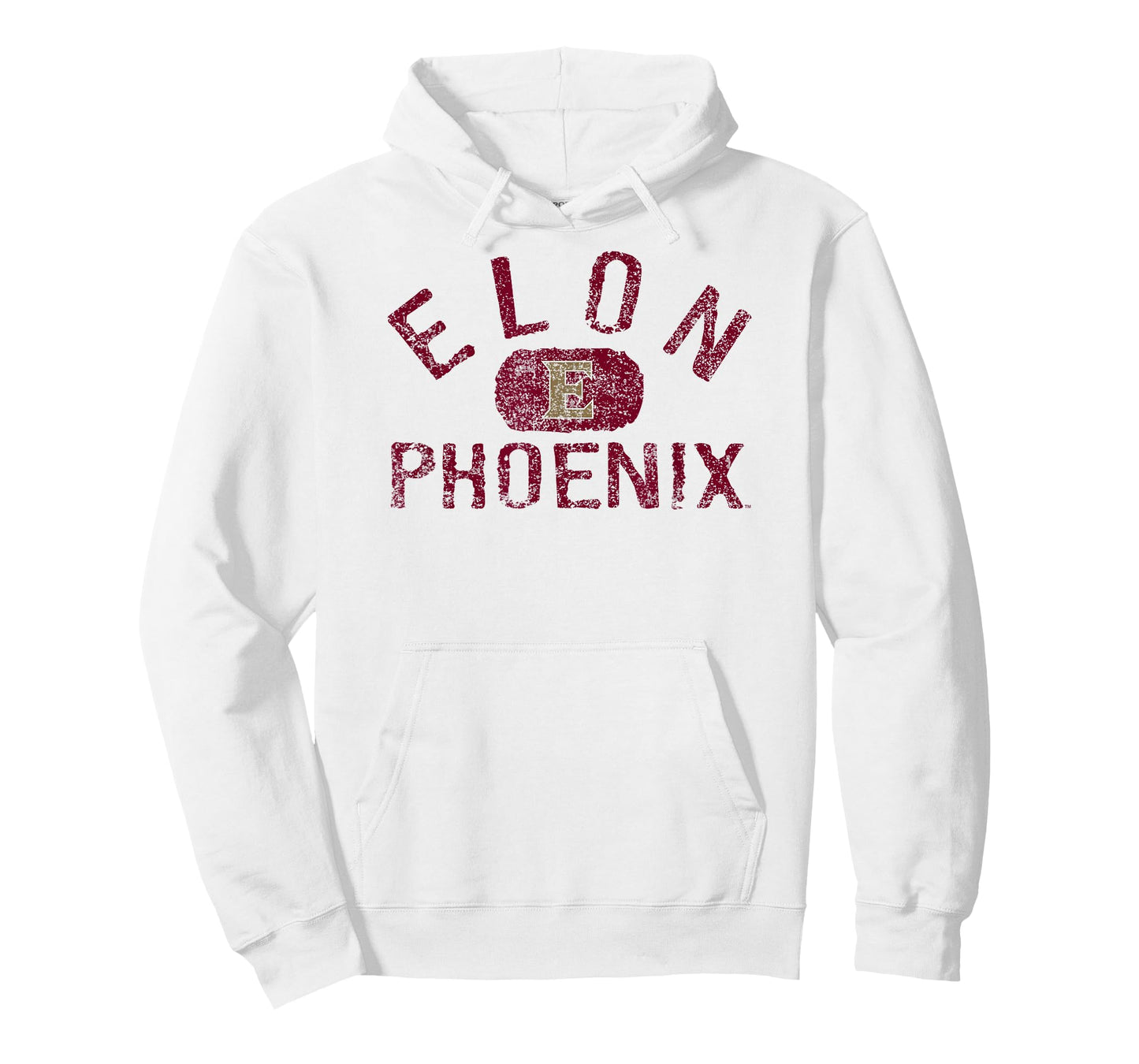 Elon Phoenix Vintage Logo Gray Officially Licensed T-Shirt