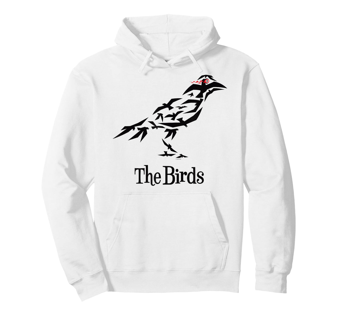 The Birds Alfred Hitchcock Raven T-Shirt