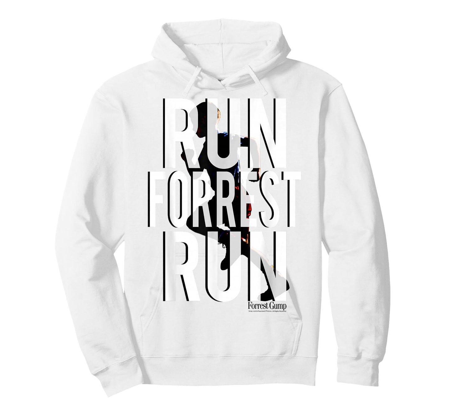 Forrest Gump Run Forrest Run Silhouette T-Shirt