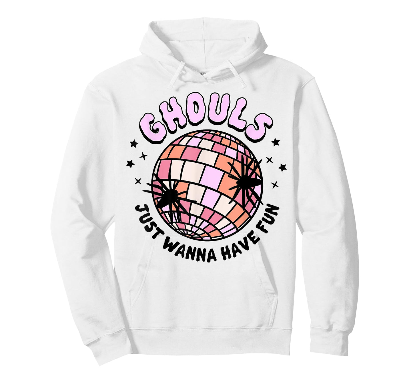 Funny Ghouls Just Wanna Have Fun Disco Ball Spooky Halloween T-Shirt