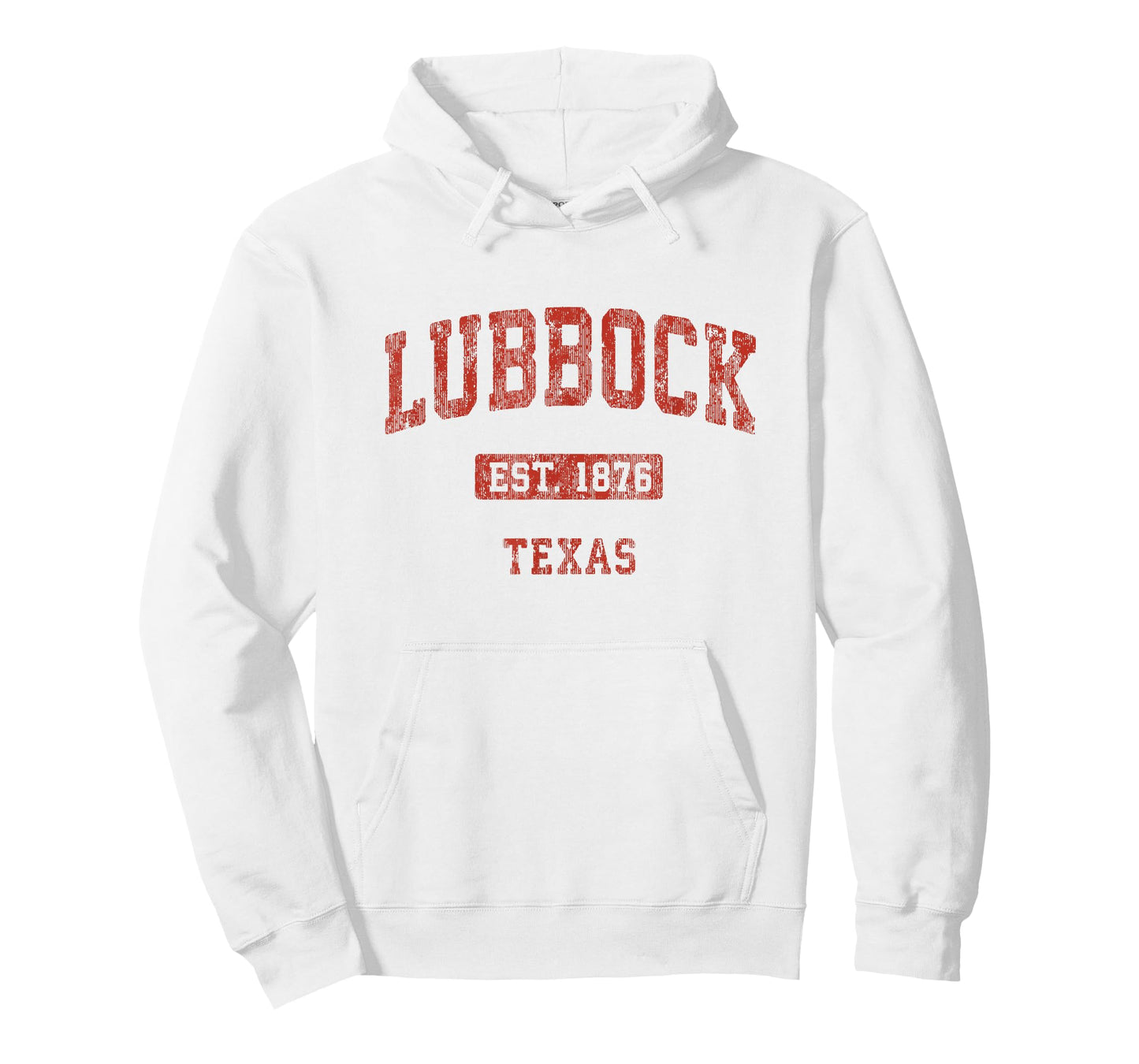 Lubbock Texas TX Vintage Athletic Sports Design T-Shirt