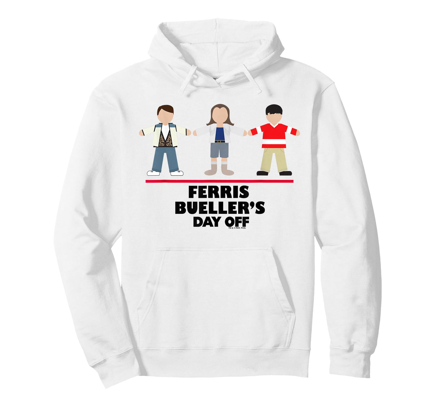 Ferris Bueller's Day Off Sloane & Cameron Cartoon Trio T-Shirt