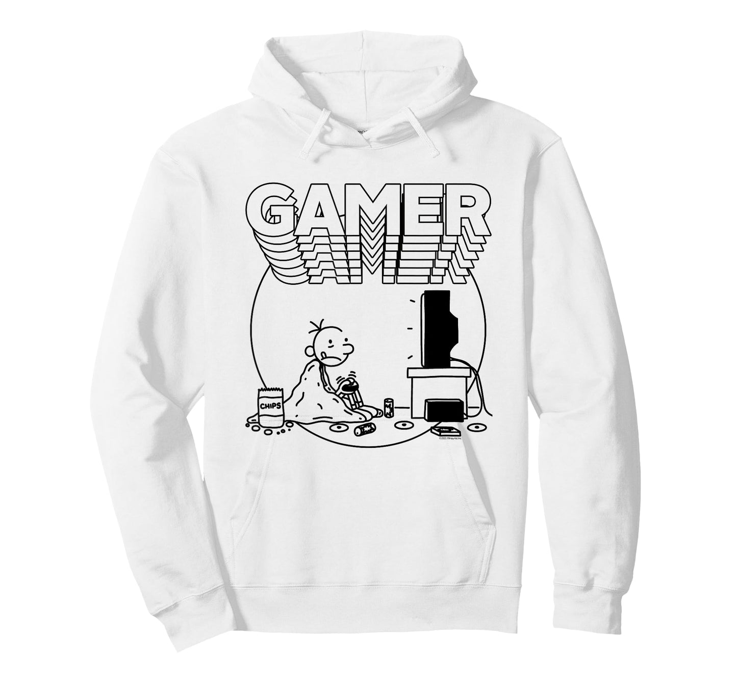 Diary of a Wimpy Kid Gamer Circle Frame T-Shirt
