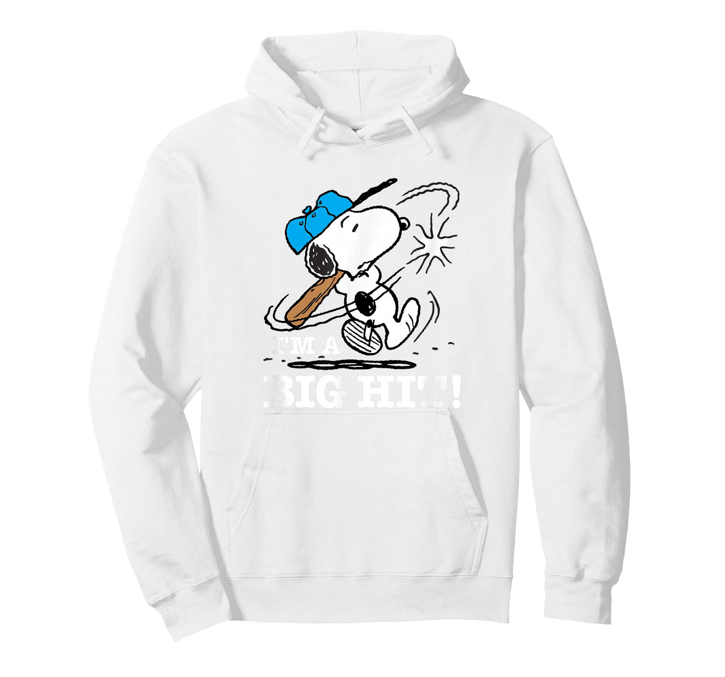 Peanuts - Snoopy Baseball Im A Big Hit T-Shirt