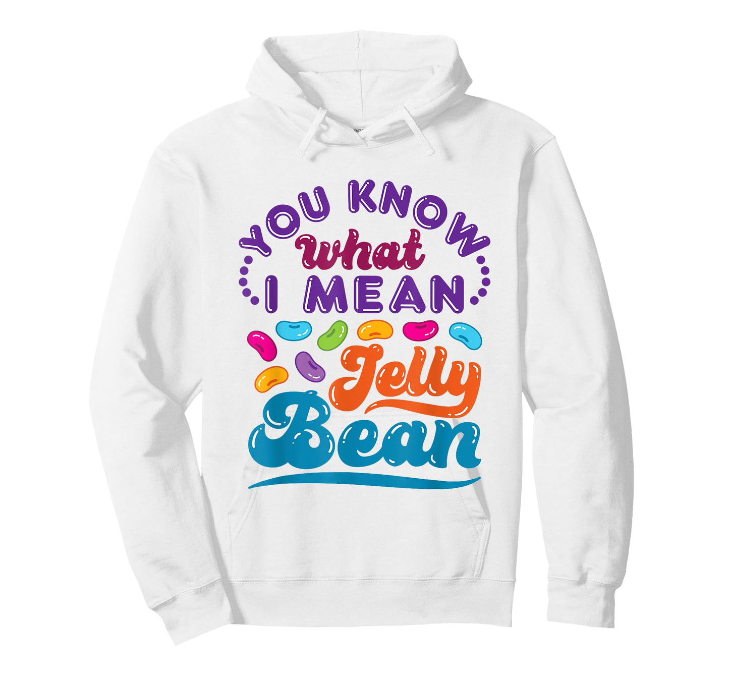 You Know What I Mean Jelly Bean Sweets Lover Retro Saying T-Shirt