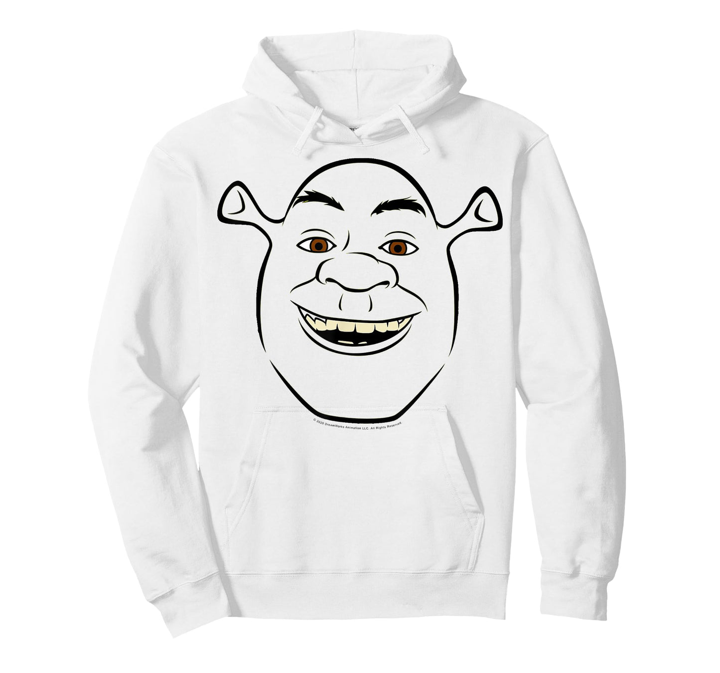 Shrek Big Face Outline T-Shirt