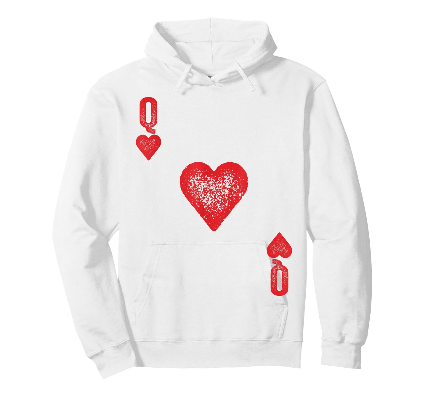Queen of Hearts Shirt Adult Men Women Kids Card Costume T-Shirt