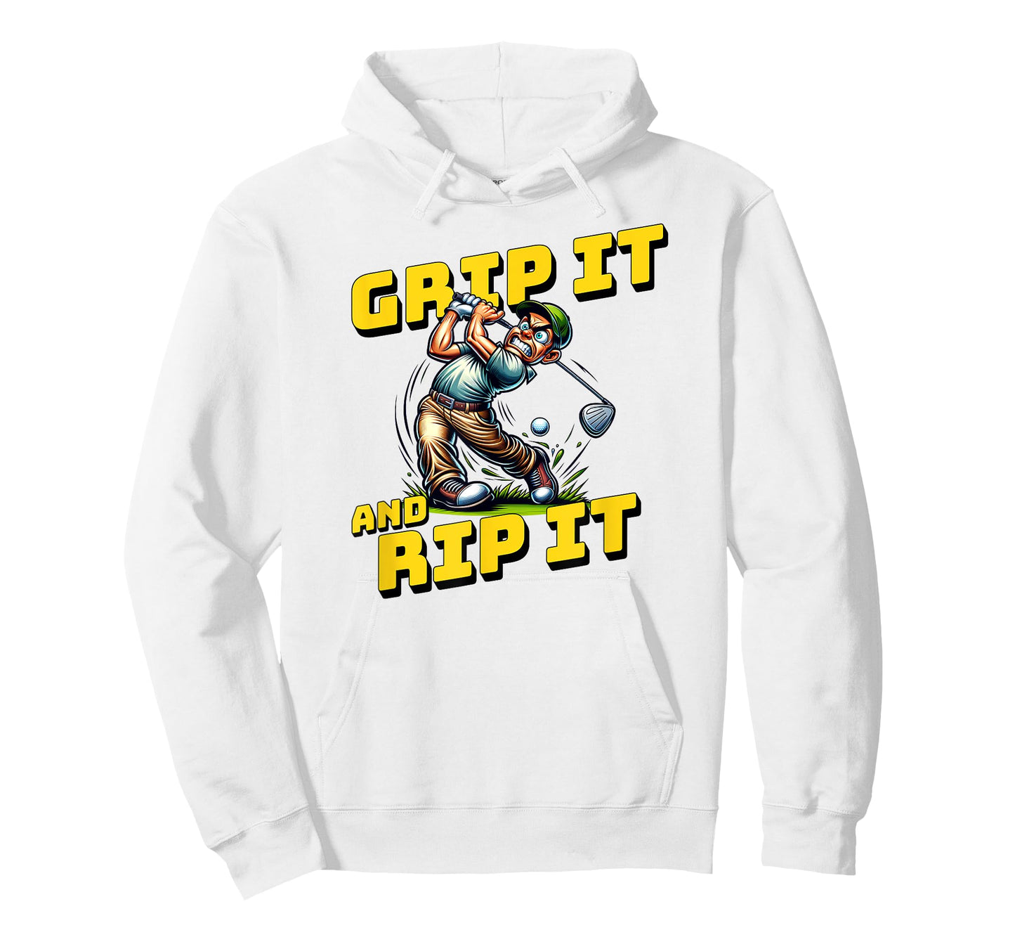 Grip It And Rip It Funny Golf T-Shirt