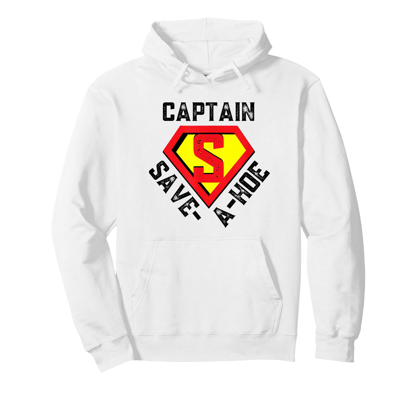 Captain Save-A-Hoe Rusty Vintage Funny Retro T-Shirt