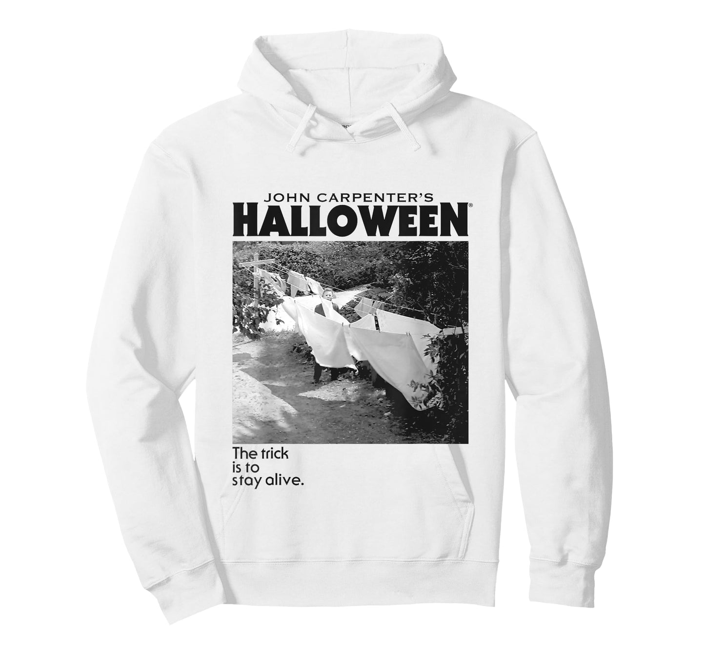 Halloween Michael Myers Standing by Clothes Line T-Shirt