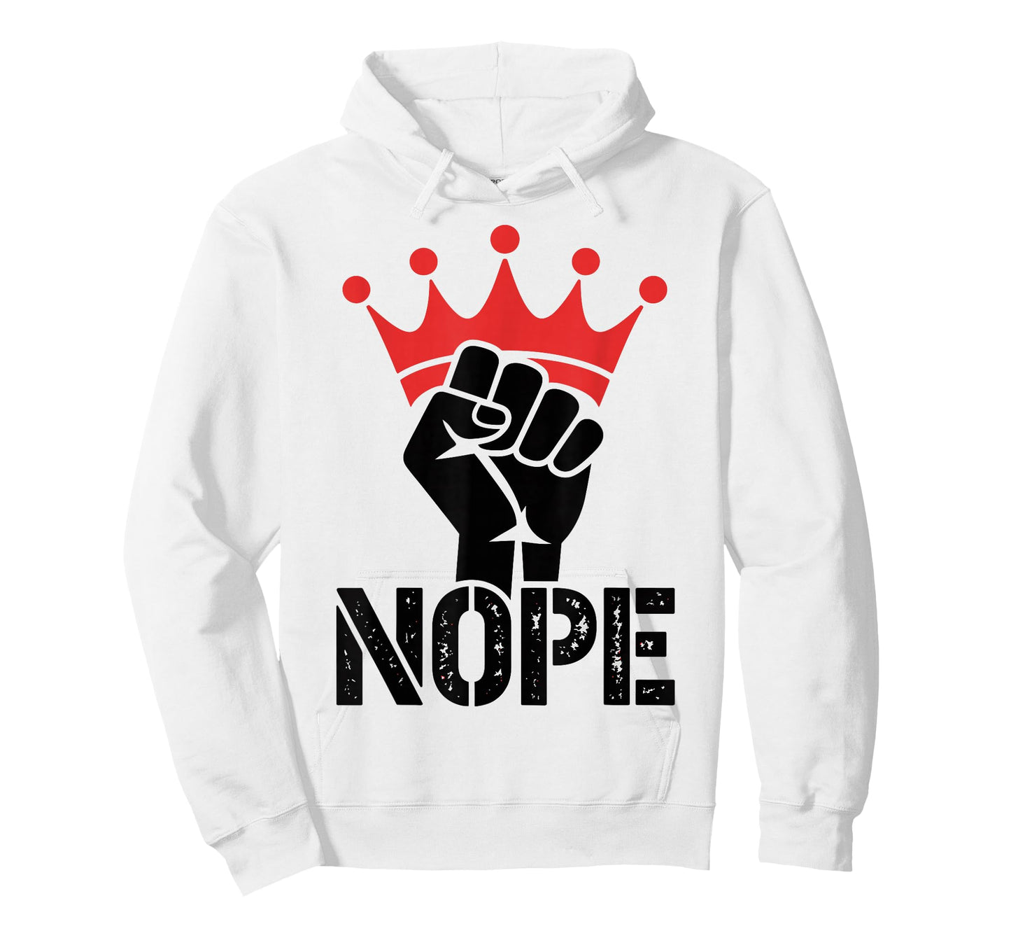 No Kings in America Since 1776 Fist & Crown Protest T-Shirt
