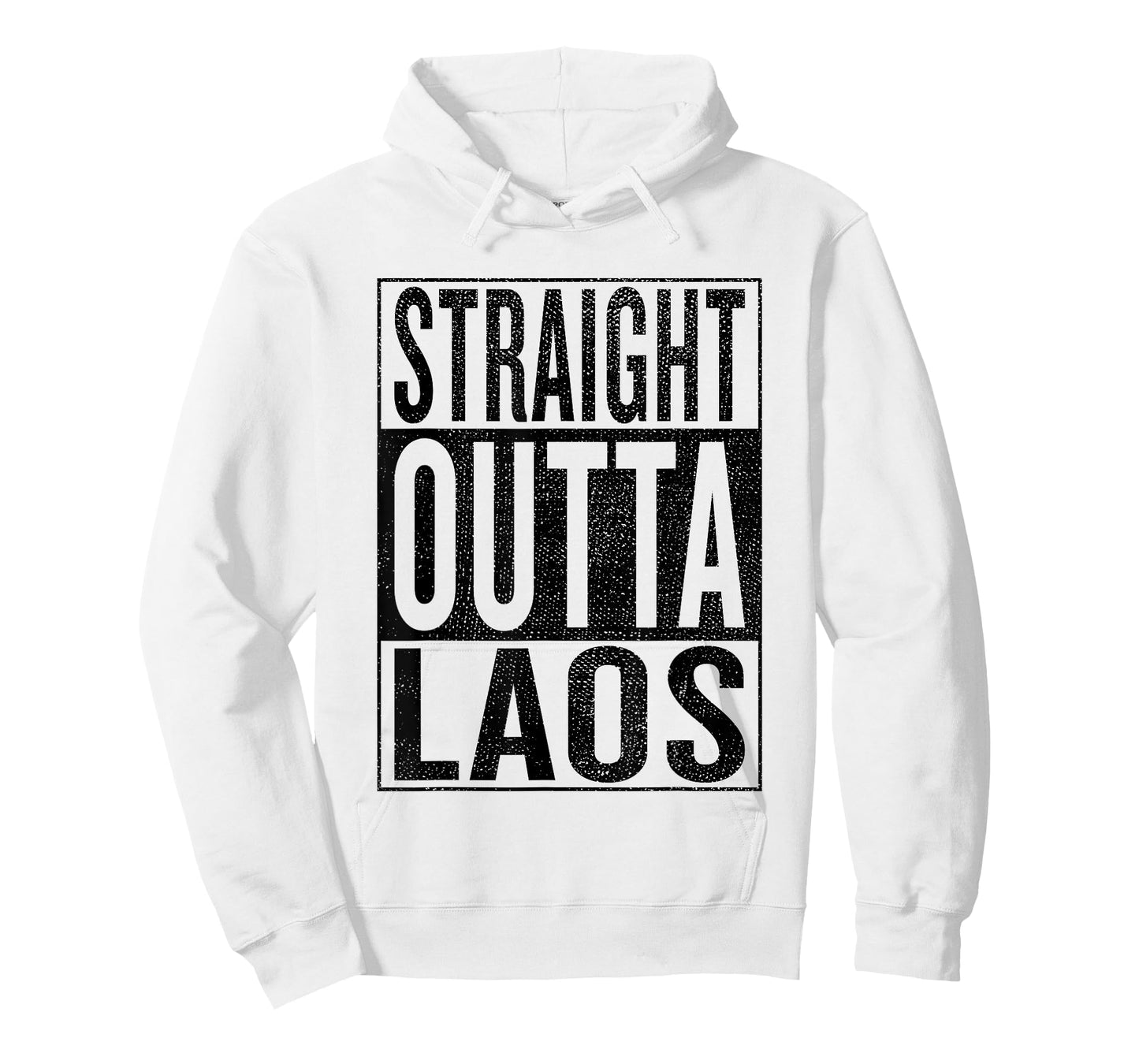 Straight Outta Laos Great Travel & Gift Idea T-Shirt T-Shirt