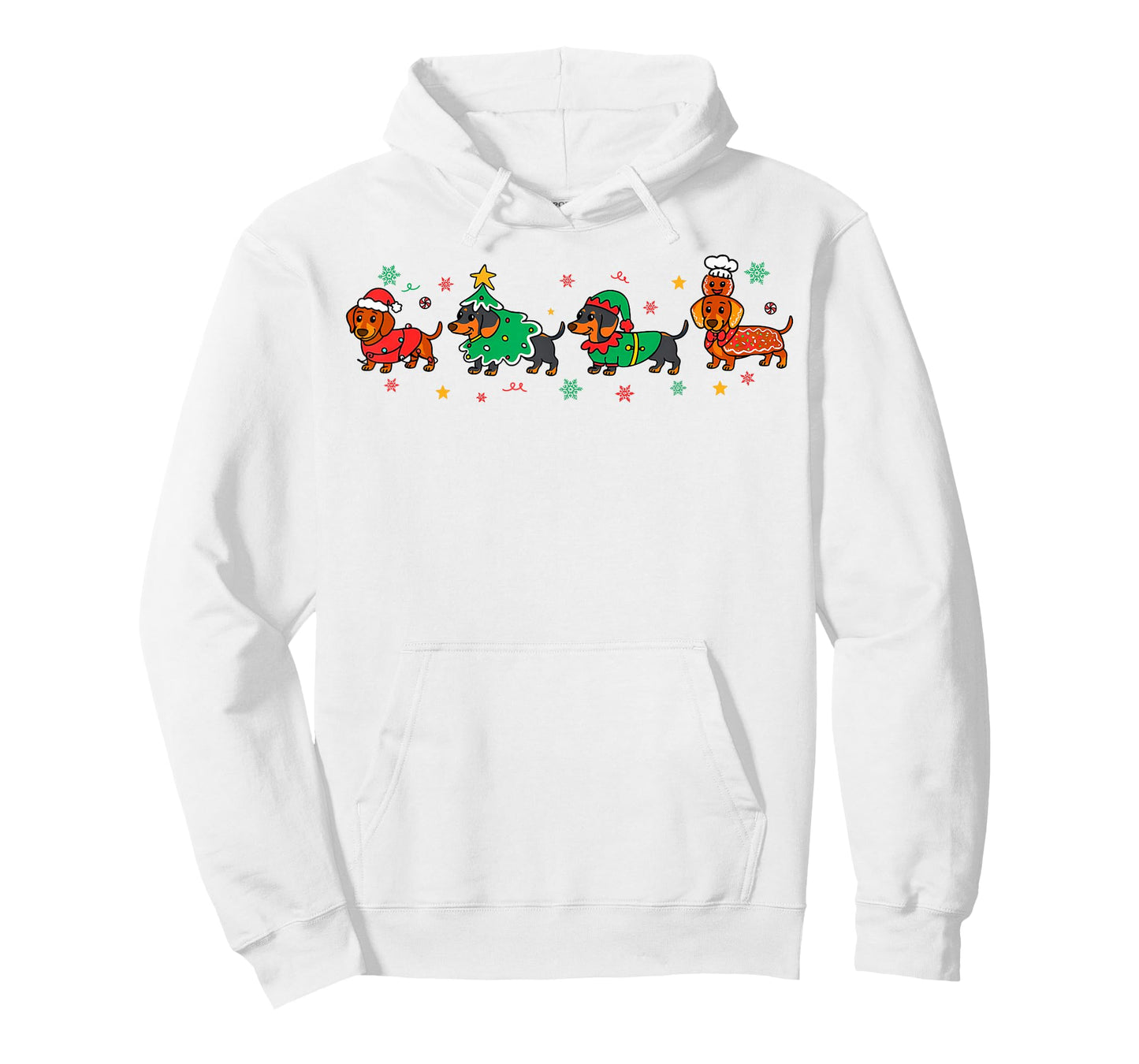 Christmas Dachshund Sausage Dog Dachshunds Men Women Kids T-Shirt
