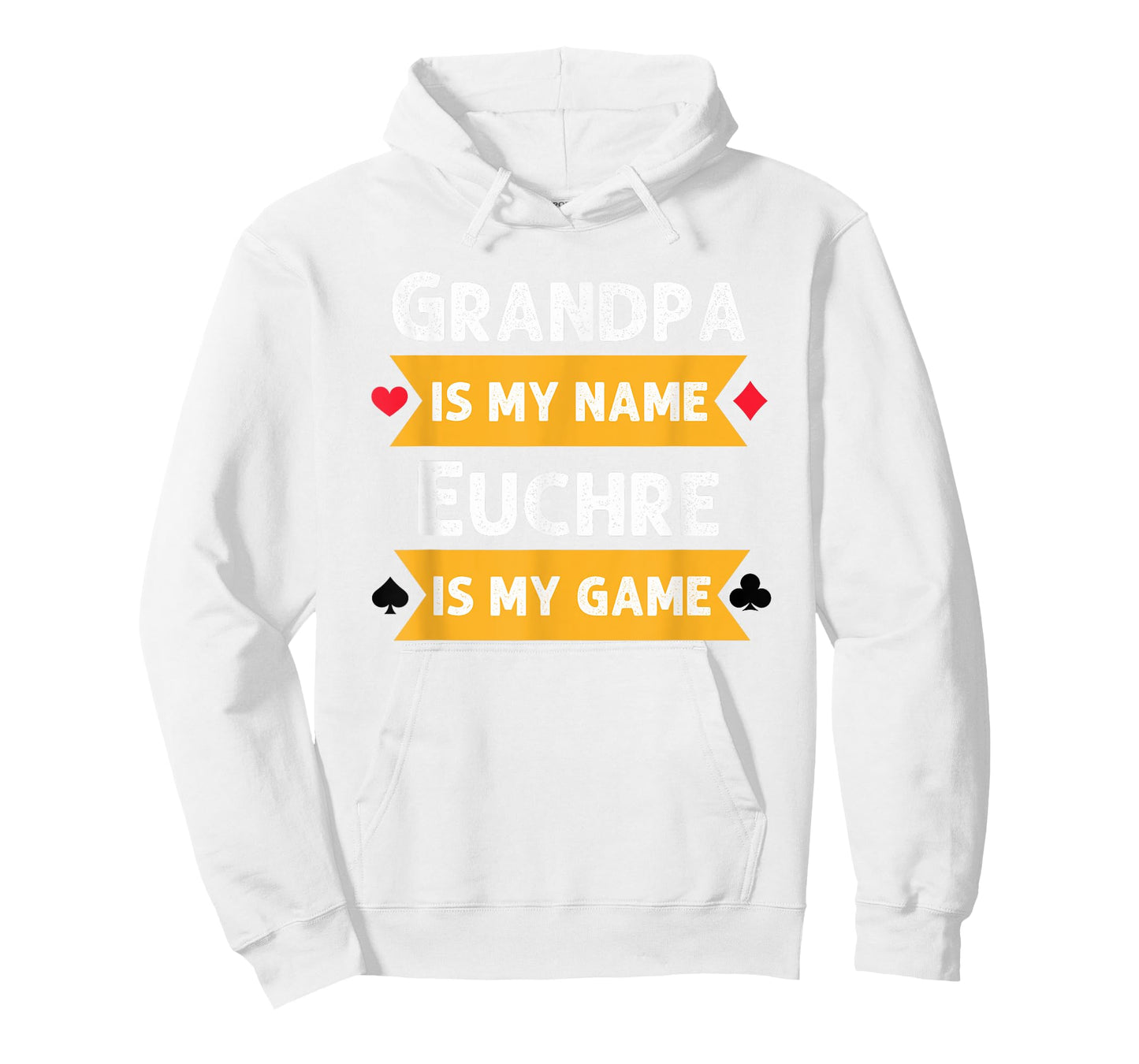 Funny Grandpa is my name Euchre is my game Euchre humor T-Shirt