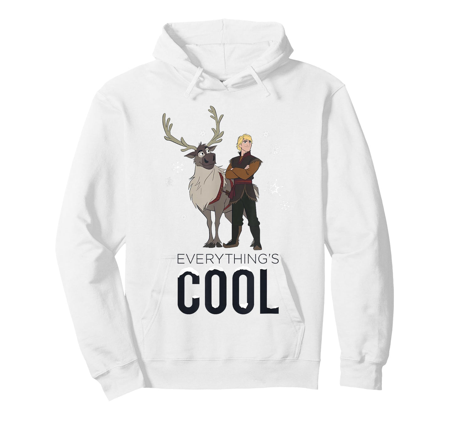 Disney Frozen 2 Sven Kristoff Everything's Cool Chest Poster T-Shirt