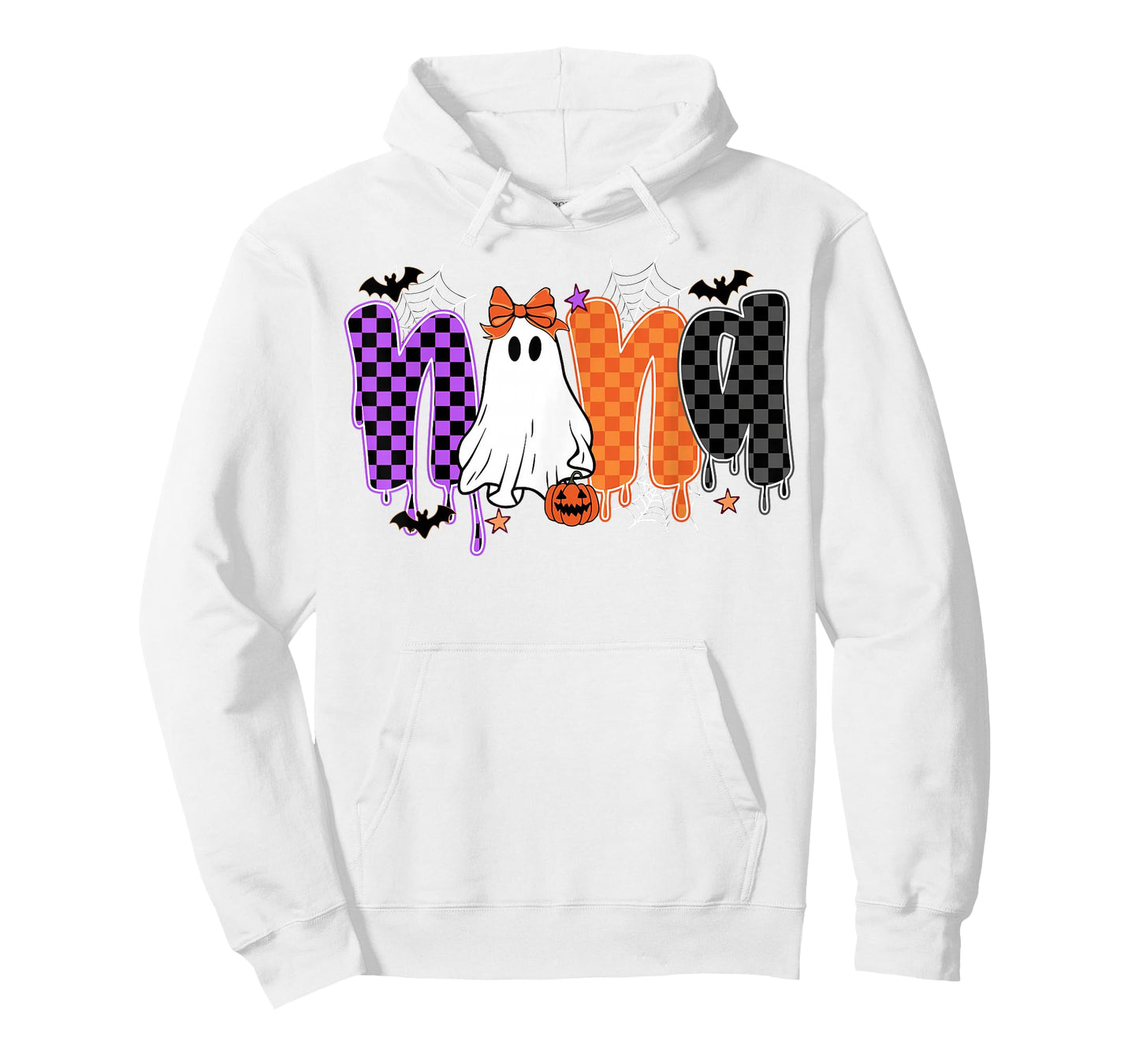 Spooky Nana Grandma Family Matching Costume Ghost Halloween T-Shirt