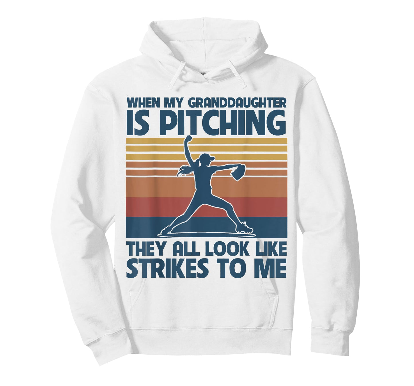 When My Granddaughter Is Pitching They All Look Like Strikes T-Shirt