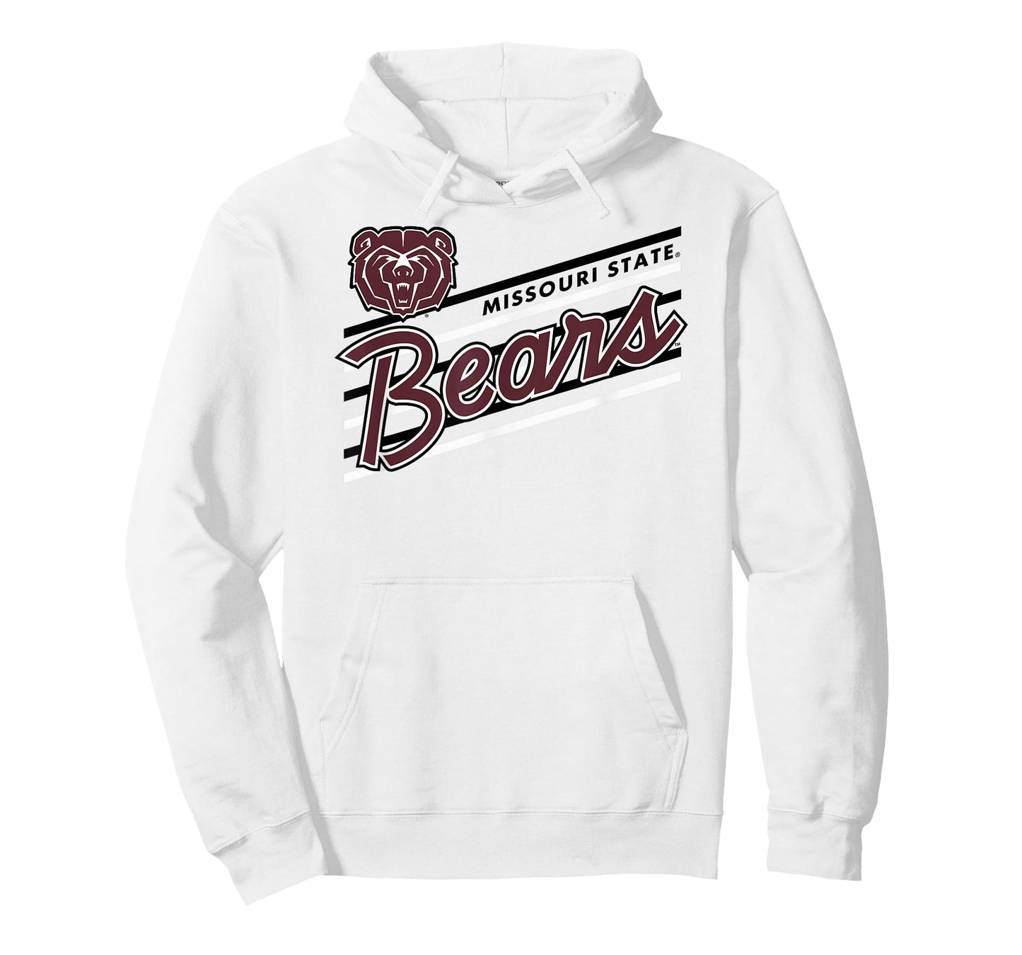 Missouri State Bears Retro Performer Gray T-Shirt