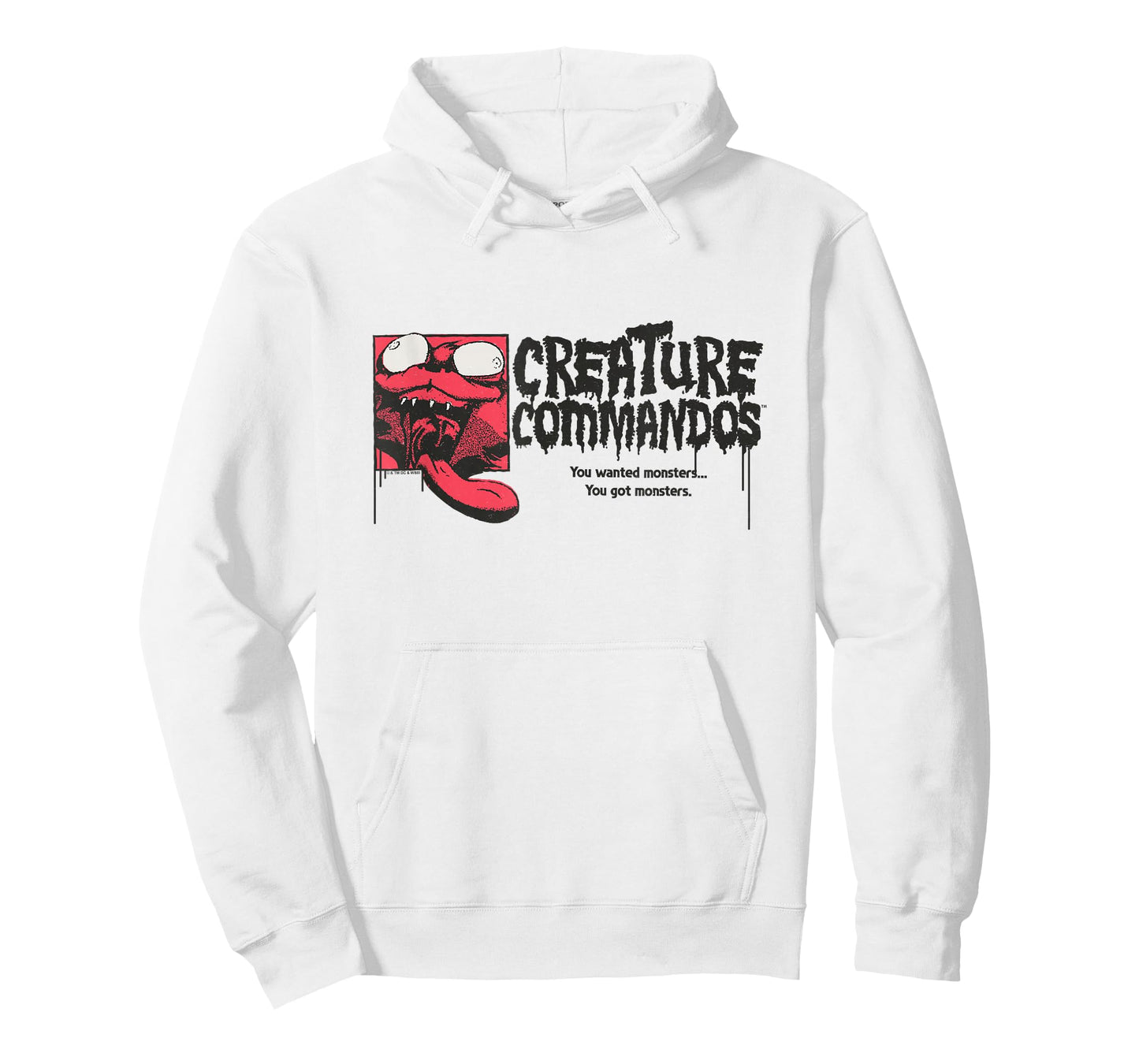 Creature Commandos Weasel Face Vintage Logo T-Shirt