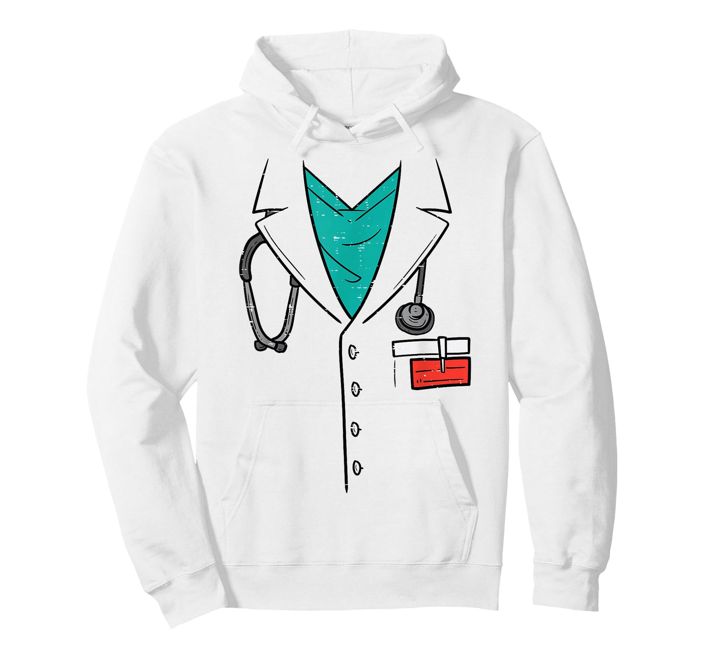 Doctor Physician Costume Funny Halloween Men Boys Kids T-Shirt