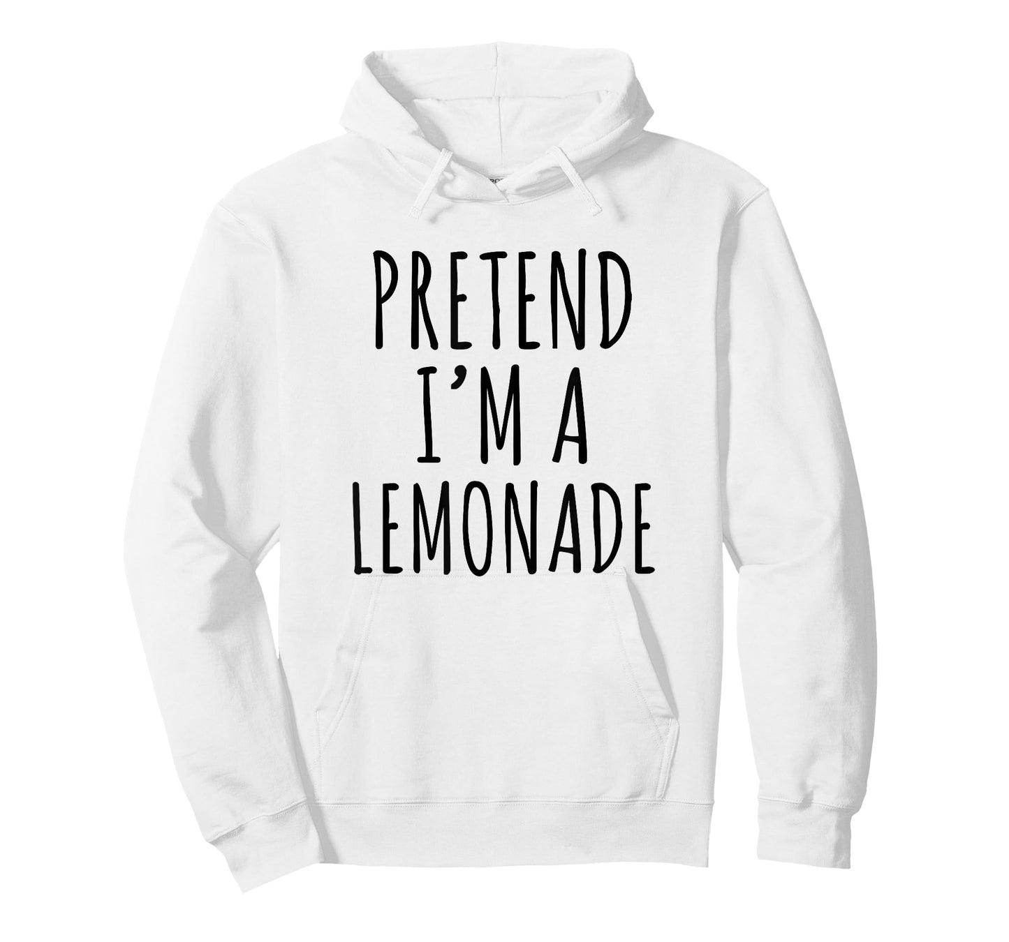 Lazy Halloween Costume Pretend I'm A Lemonade Simple T-Shirt