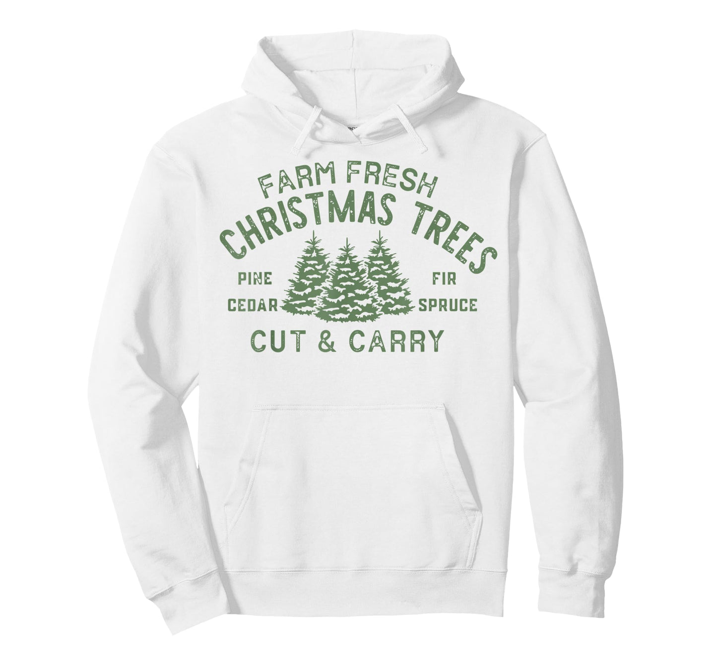 Farm Fresh Christmas Trees Shirt Vintage Merry Christmas T-Shirt