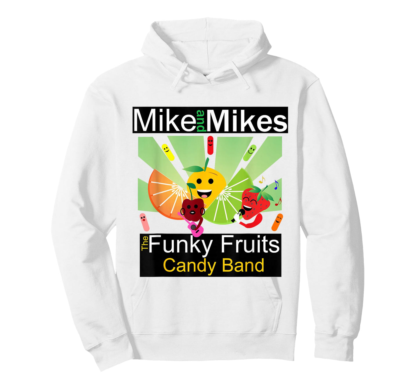 Fruit Candy Funny Band Mike and Mikes Adults Kids Green T-Shirt
