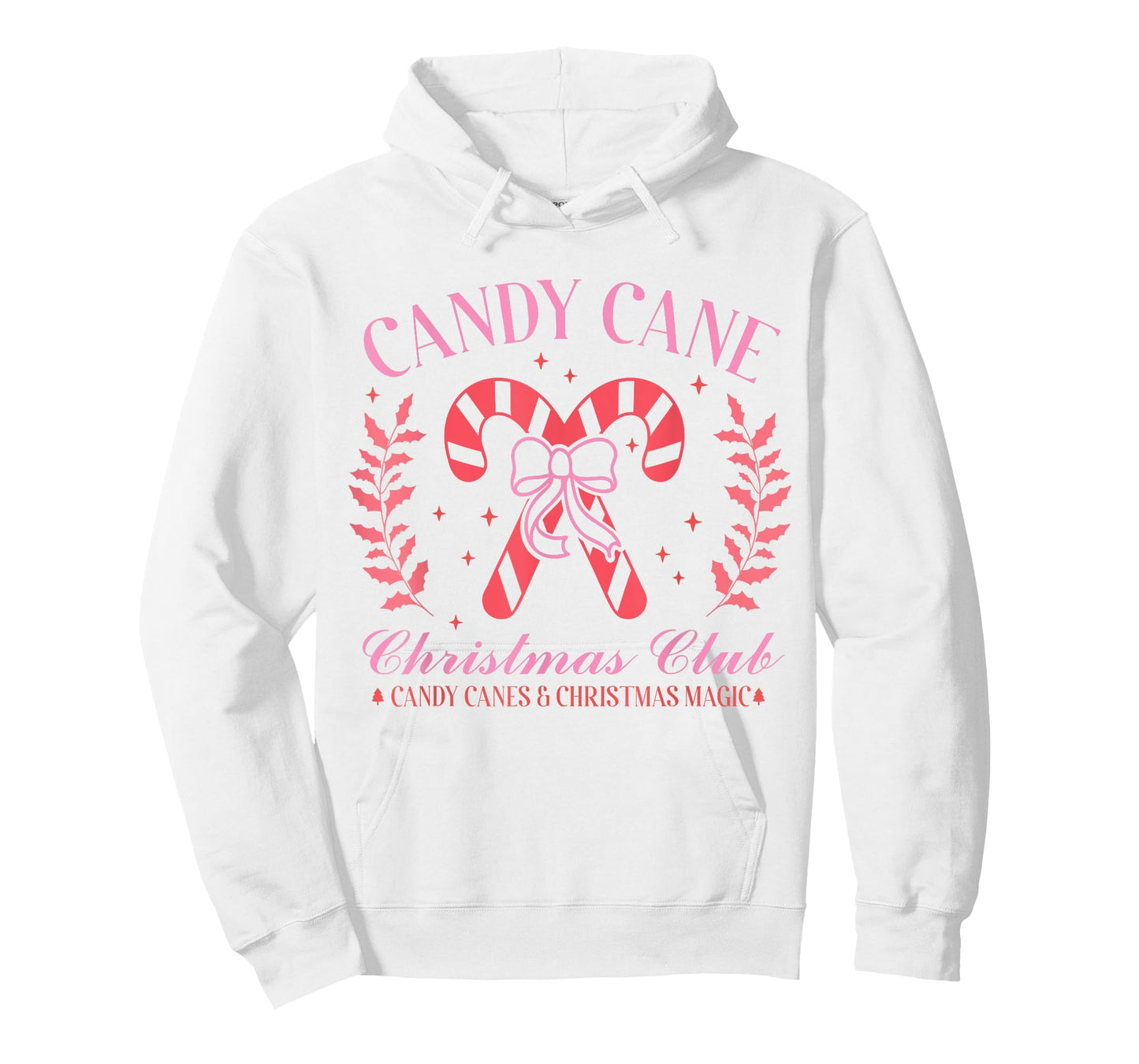 Candy Cane Christmas Club Shirt Festive Holiday Candy Canes T-Shirt