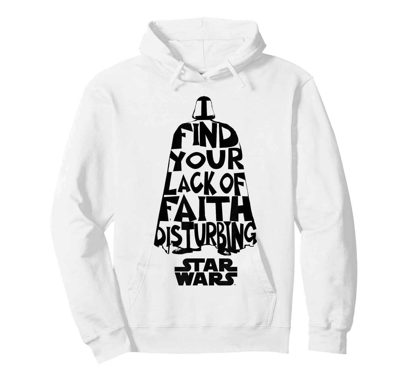 Star Wars Classic Darth Vader Lack Of Faith Is Disturbing T-Shirt