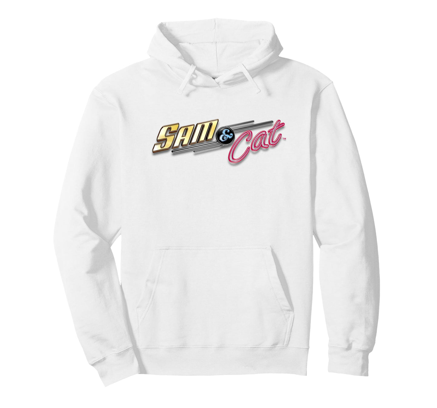 Sam and Cat Classic TV Show Chest Logo T-Shirt