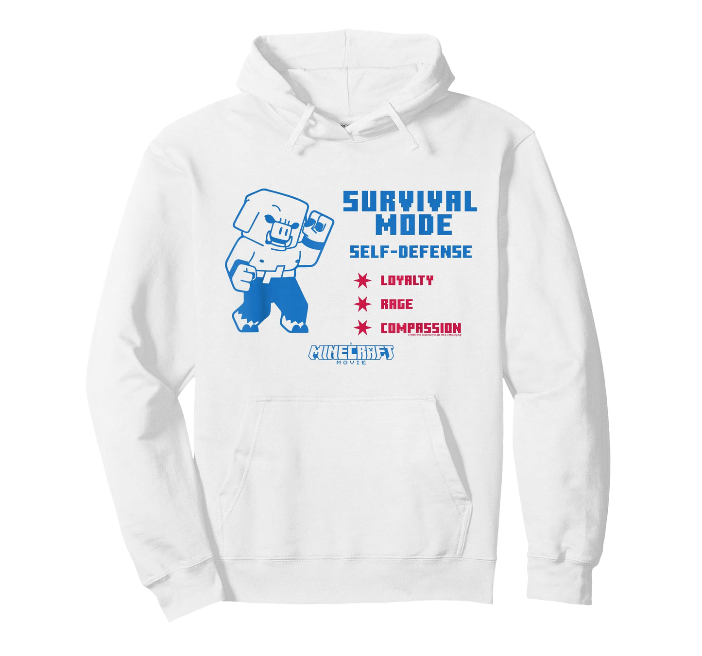 A Minecraft Movie Survival Mode Self-Defense School Ad T-Shirt