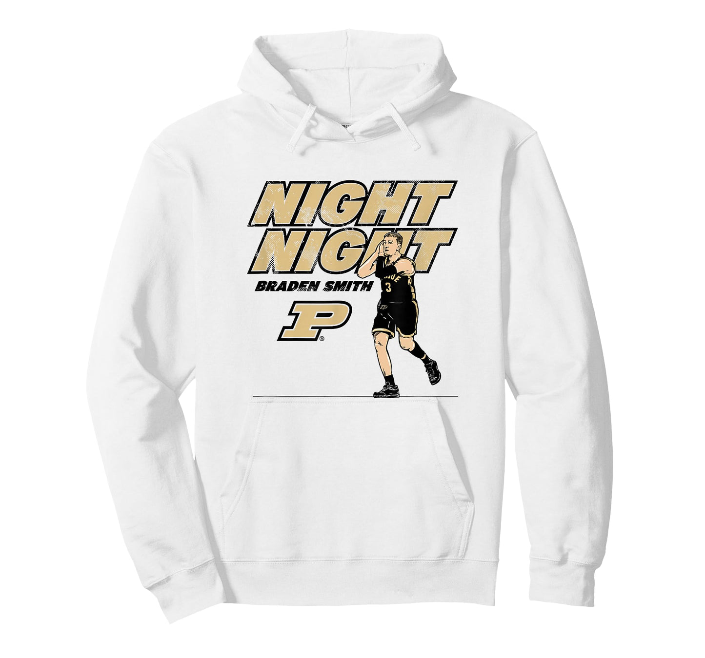 Purdue Basketball: Braden Smith Night-Night T-Shirt