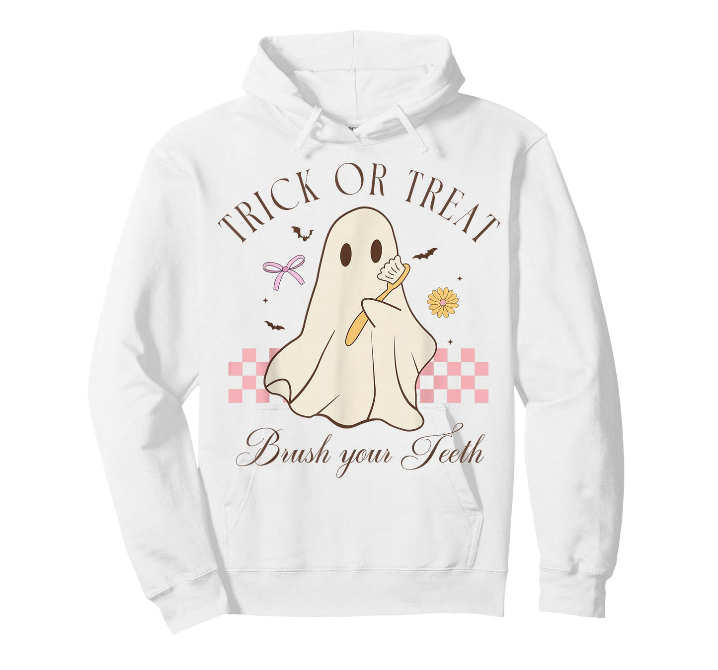 Trick Or Treat Brush Your Teeth Dental Hygienist Halloween T-Shirt