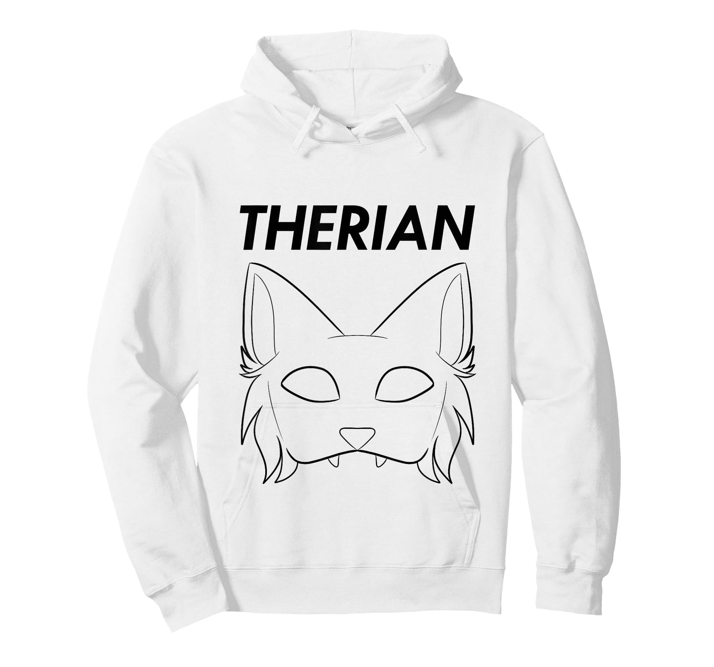 Therian Furry Animal Mask Wolf Cat Dog T-Shirt