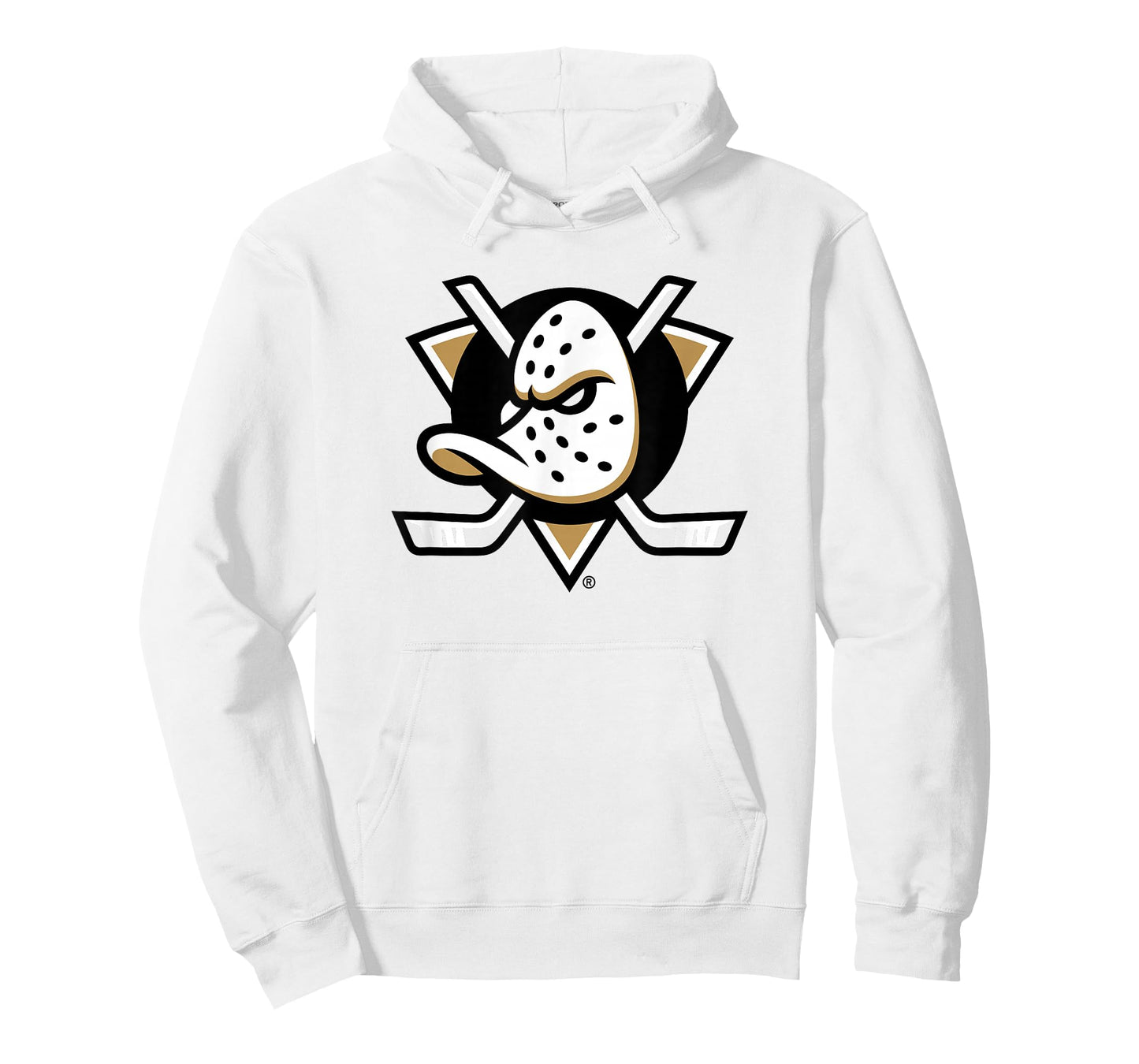 Anaheim Ducks Icon Orange Licensed T-Shirt