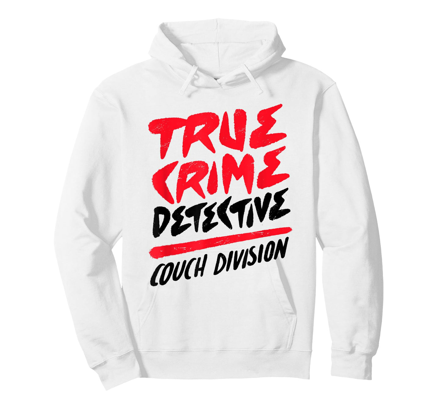 True Crime Detective Couch Division Crime Scene Investigator T-Shirt