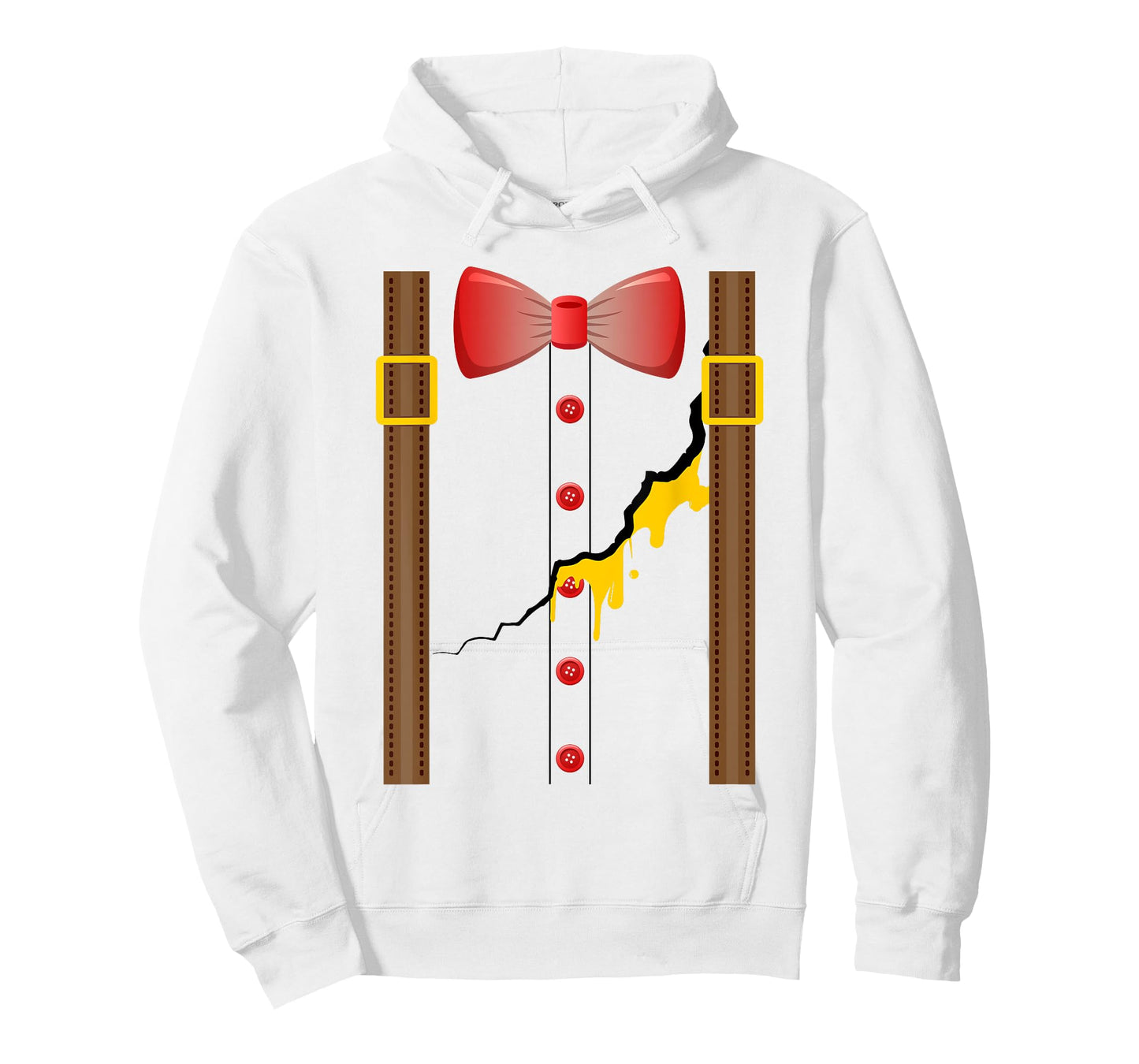 Humpty Dumpty Halloween Costume Cracked Egg T-Shirt