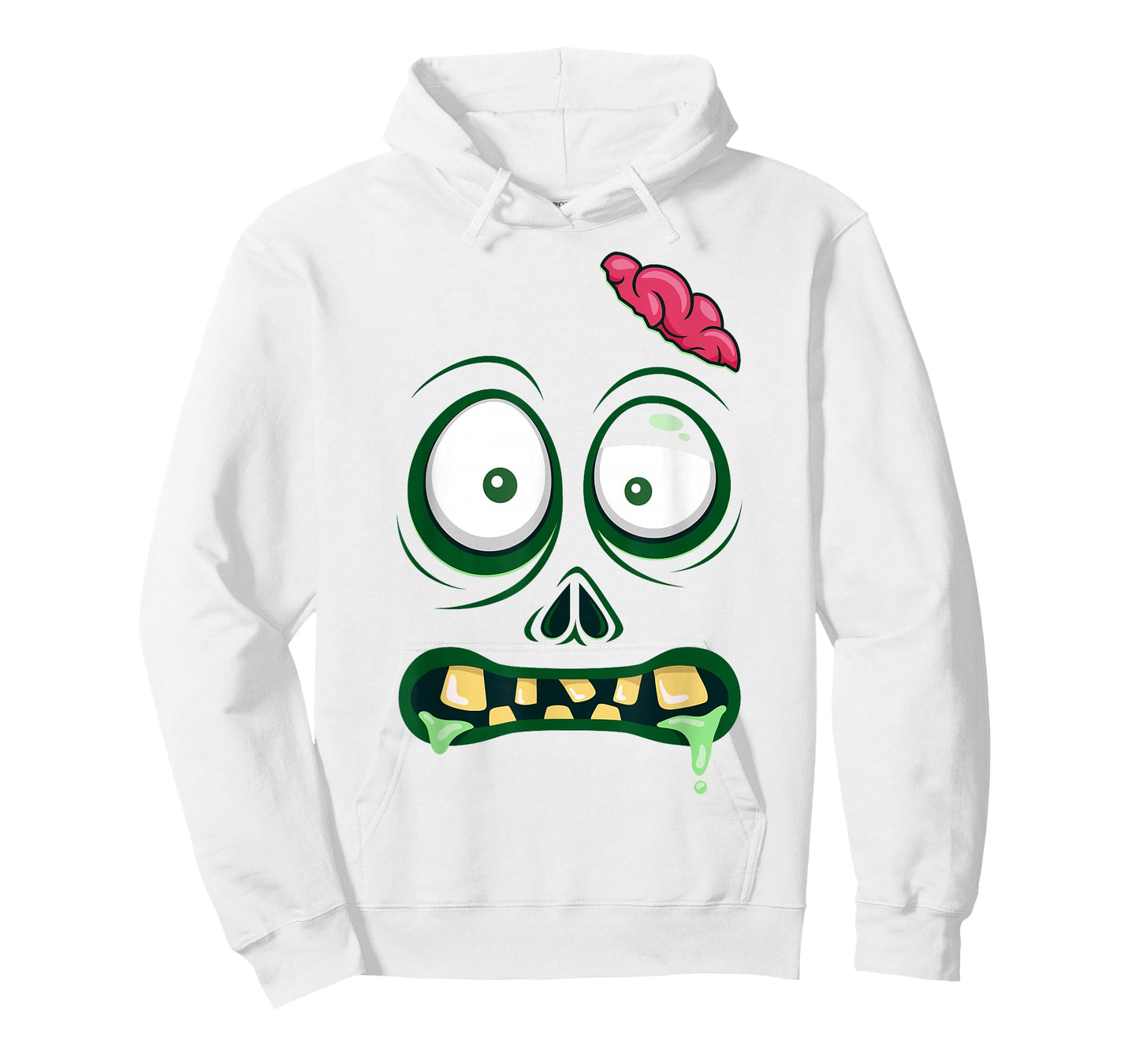 Monster Face Halloween Matching Costume Zombie Men Women Kid T-Shirt