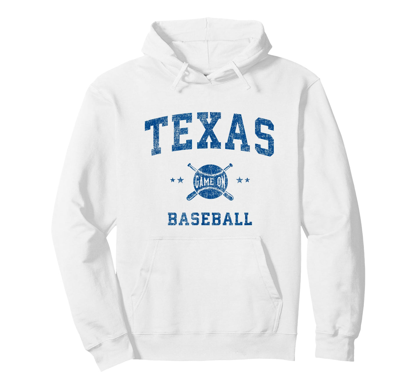 Texas Vintage Baseball Throwback Retro Design T-Shirt