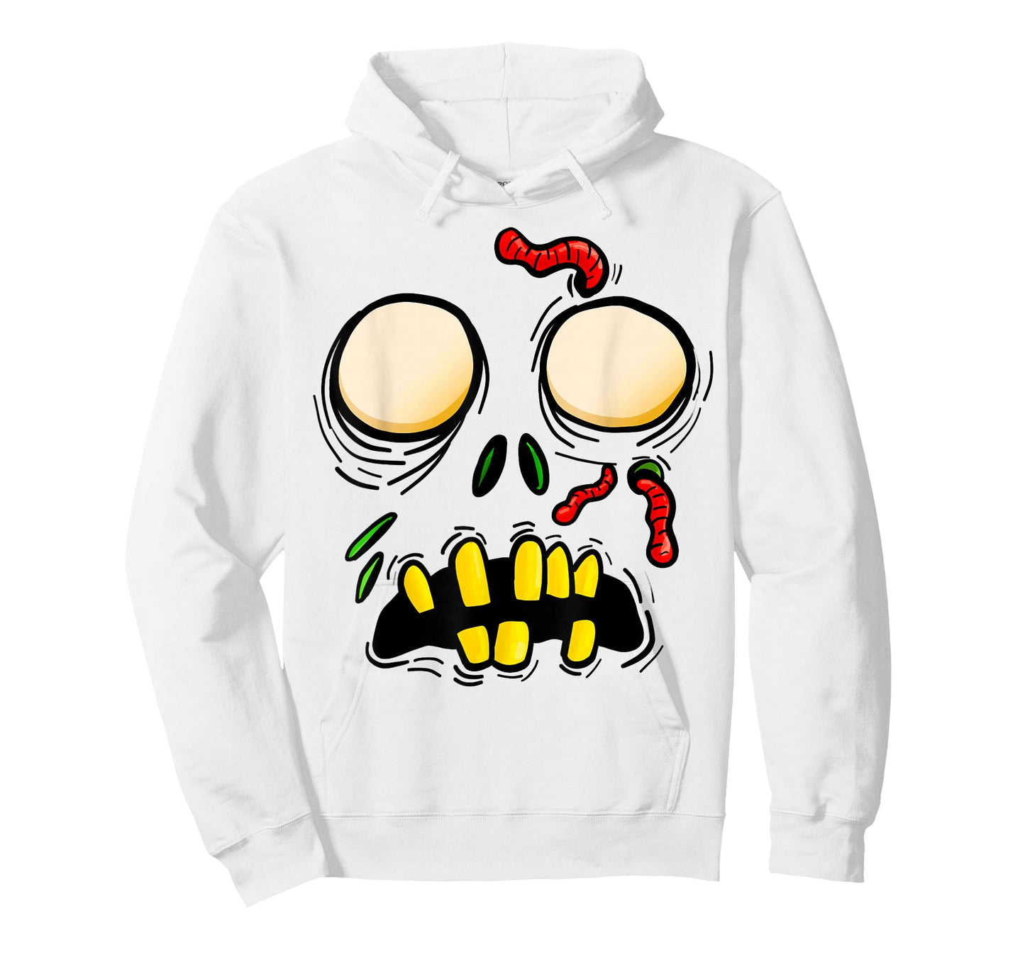 Zombie Face Halloween Costume Matching Family Men Women Kids T-Shirt