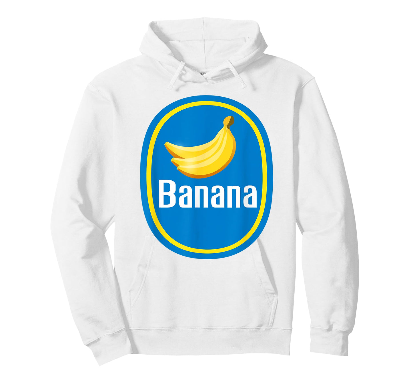 Pretend I'm A Banana Sticker DIY Halloween Costume Yellow T-Shirt