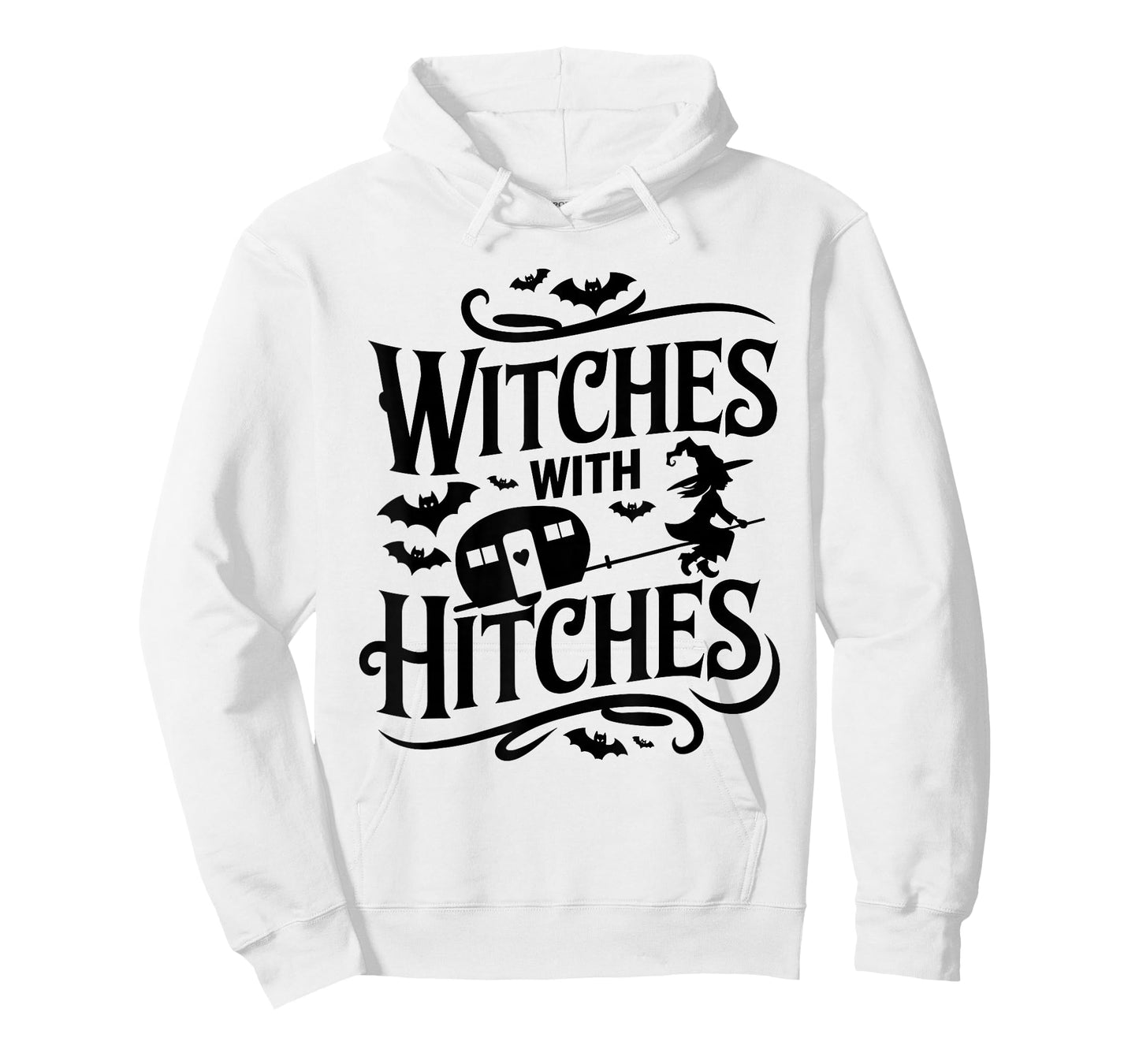 Witches With Hitches Funny Halloween Camping Witches T-Shirt