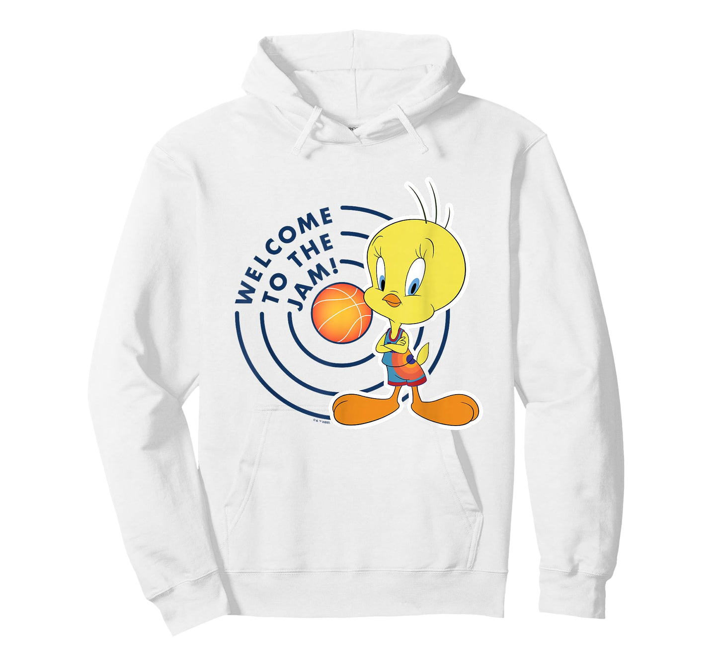 Space Jam 2 Welcome To The Jam Tweety Bird Big Chest Poster T-Shirt