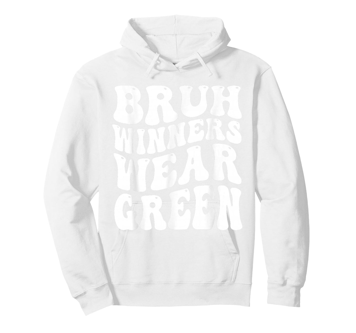Winners Wear Green Spirit Week Team Game Sports day Groovy T-Shirt