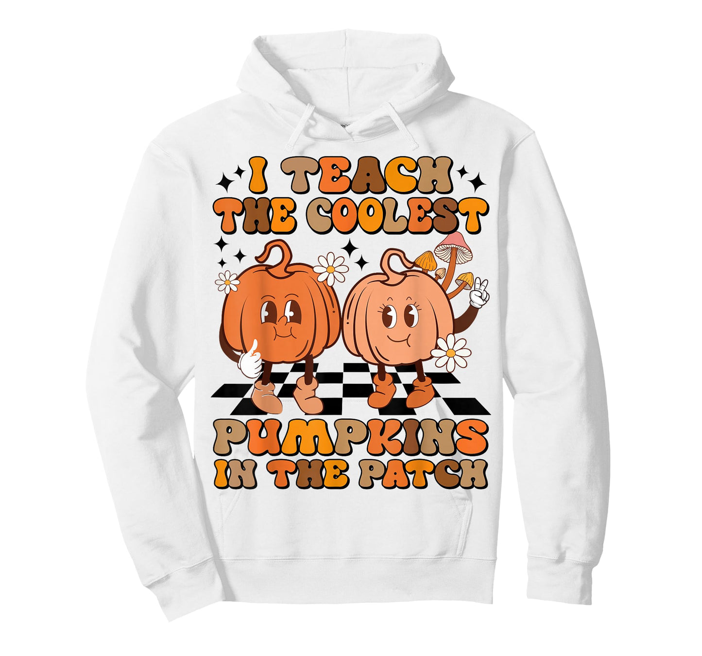 I Teach The Coolest Pumpkins In The Patch Teacher Halloween T-Shirt