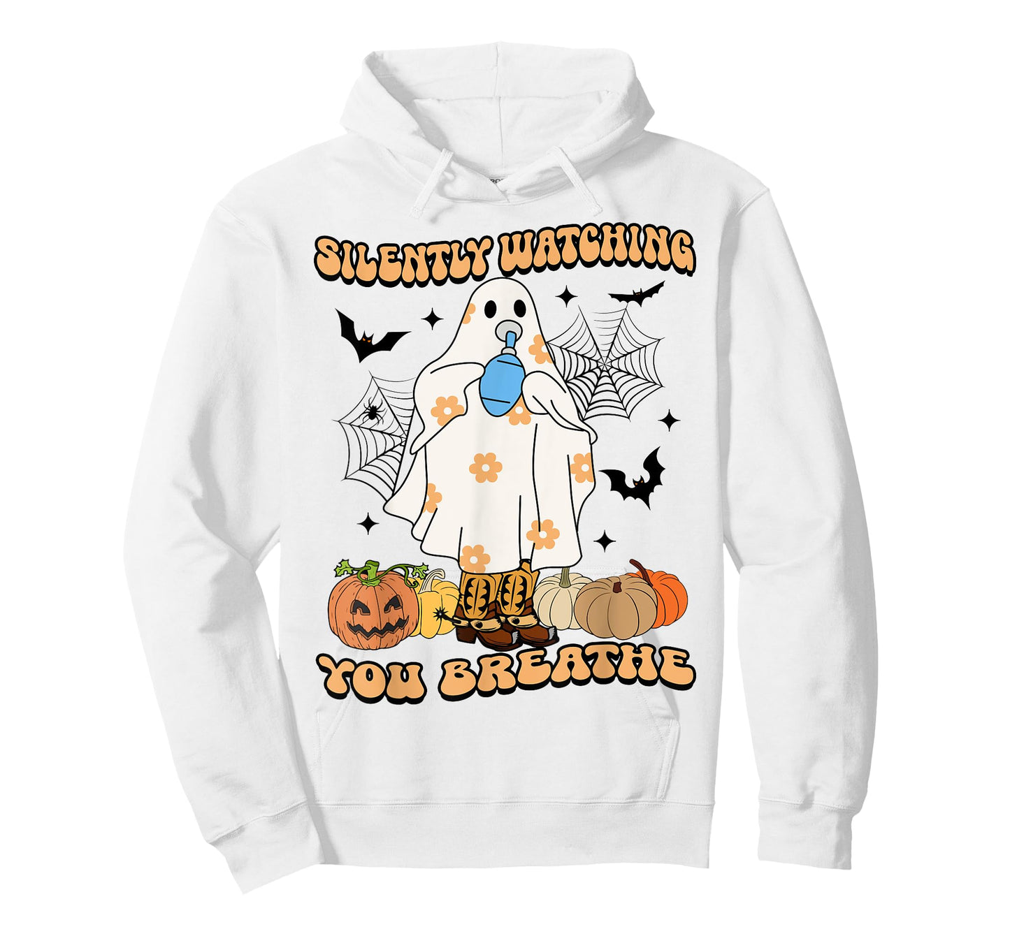 Respiratory Therapist Ghost, Silently Watching You Breathe T-Shirt