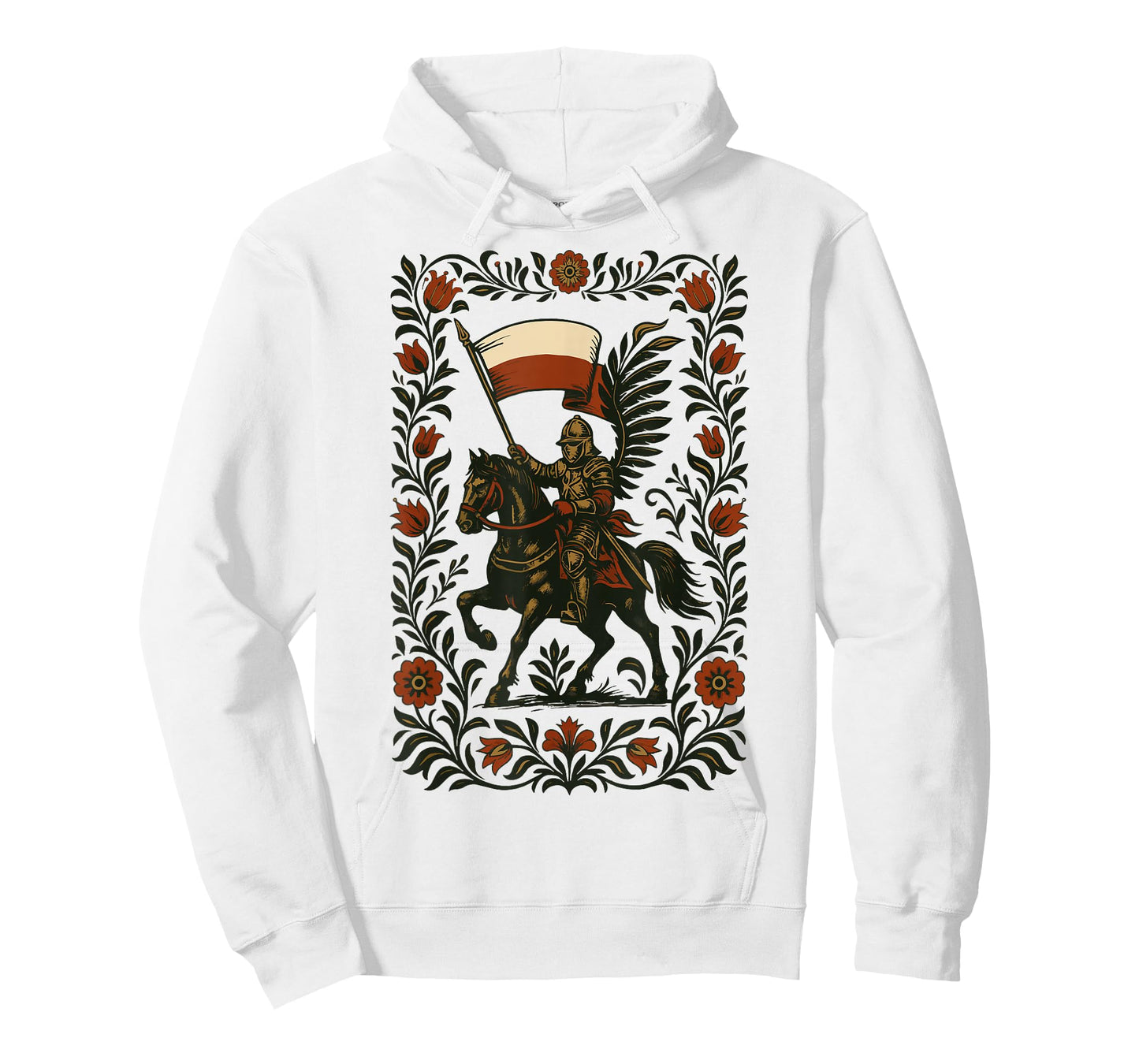 Polish Winged Hussar – Heritage Warrior Art T-Shirt